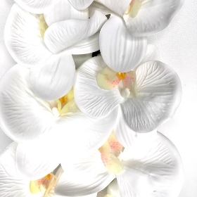 White Phalaenopsis Orchid 98cm