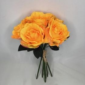 Orange Rose Bundle 30cm