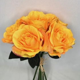 Orange Rose Bundle 30cm