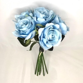 Blue Rose Bundle 30cm