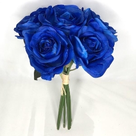 Royal Blue Rose Bundle 30cm