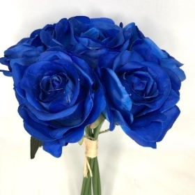 Royal Blue Rose Bundle 30cm