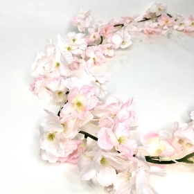 Pink Cherry Blossom Garland 180cm