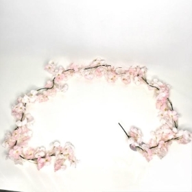 Pink Cherry Blossom Garland 180cm