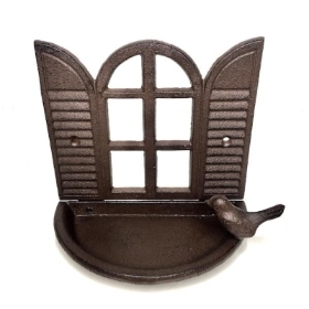 Cast Iron Window Feeder 17cm