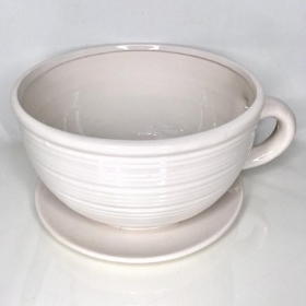 Ceramic Cup & Saucer 12cm