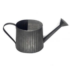 Charcoal Metal Watering Can 20cm