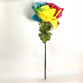 XXL Rainbow Rose 170cm