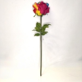 XL Rainbow Rose 108cm