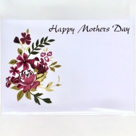 Mothers Day Flowers & Foliage Small Florist Cards