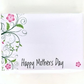 Mothers Day Floral Pattern Small Florist Cards