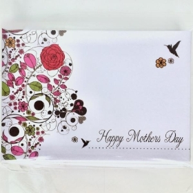 Mothers Day Floral Pattern Small Florist Cards