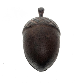 Cast Iron Acorn Key Holder 13.5cm