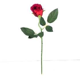 Red Velvet Rosebud 49cm