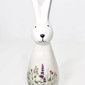 Ceramic Meadow Rabbit 15cm