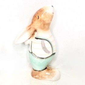 Ceramic Gazing Hare 15cm