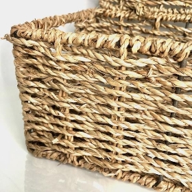 Natural Seagrass Hamper 24cm