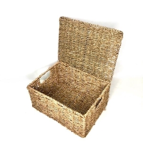 Natural Seagrass Hamper 24cm