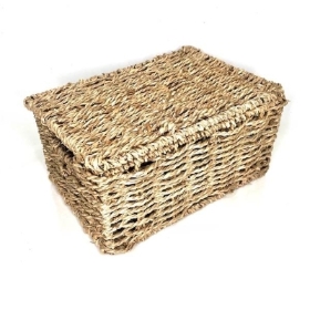 Natural Seagrass Hamper 24cm