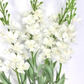 White Wildflower Bush 40cm