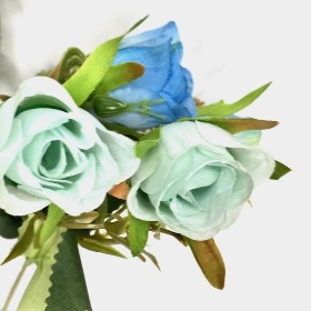 Blue Rosebud Bush 40cm