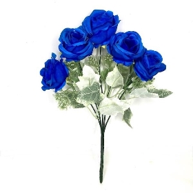 Blue Open Rose Bush 30cm