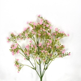 Pink Gyp & Bud Bush 34cm