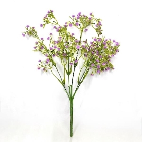 Lilac Gyp & Bud Bush 34cm