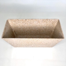 Beige Chaff Window Planter 29.5cm