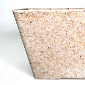 Beige Chaff Window Planter 29.5cm