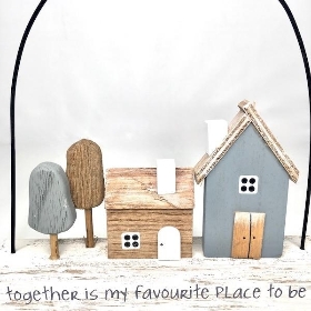 Together Is My Favourite Place To Be Sign 21cm