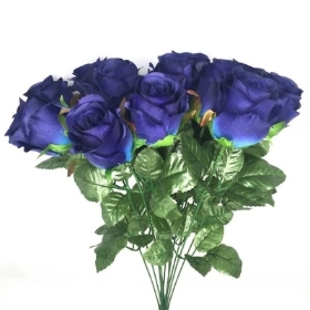 Dark Blue Dark Blue Rose Bush 50cm