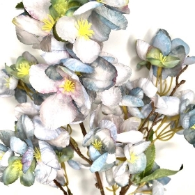 Dusky Blue Blossom 64cm