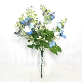 Blue Kelsey Bush 36cm