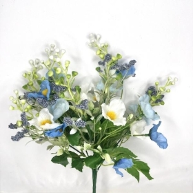 Blue Kelsey Bush 36cm