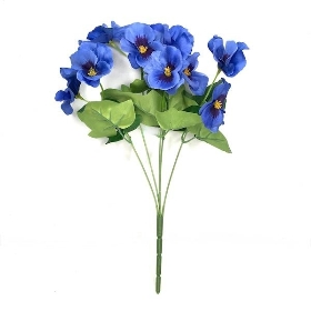 Blue Pansy Bush 30cm