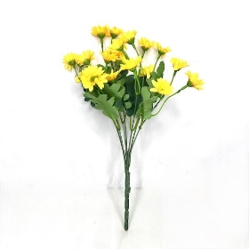 Yellow Mini Daisy Bush 32cm