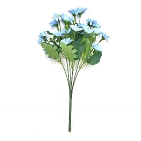 Blue Mini Daisy Bush 32cm