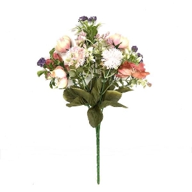 Dusky Pink Maya Bush 31cm