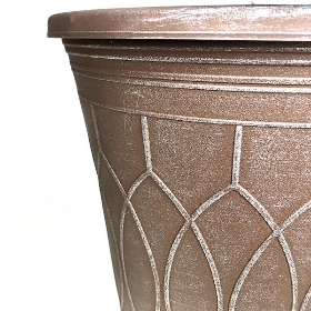 Brown Monaco Planter 33cm