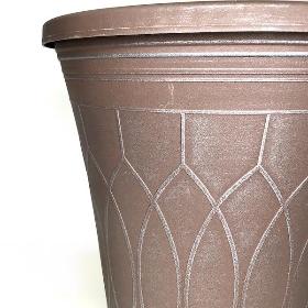 Brown Monaco Planter 38cm