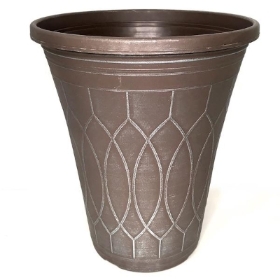 Brown Monaco Planter 38cm