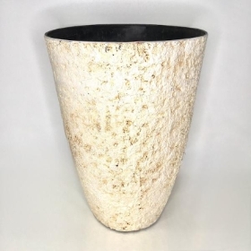 Cream Concrete Look Planter 43cm