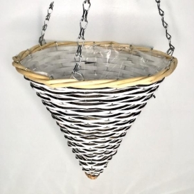 Lisa Cone Hanging Basket 12 Inch