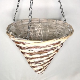 Luke Cone Hanging Basket 12 Inch