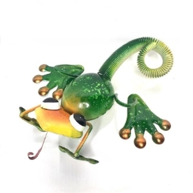 Lizard Pot Decoration 19cm