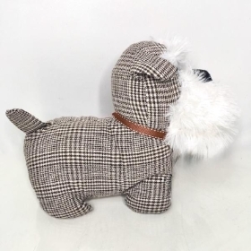 Schnauzer Dog Door Stop 26cm