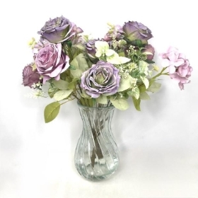 Purple & Lilac Diana Vase Arrangement 40cm