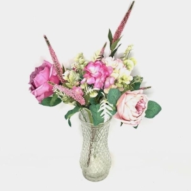 Pink Gracie Vase Arrangement 48cm