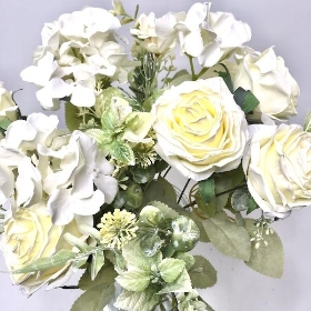 White Diana Vase Arrangement 40cm